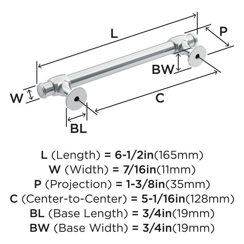 Winsome 5 1/16" Center To Center Bar Pull