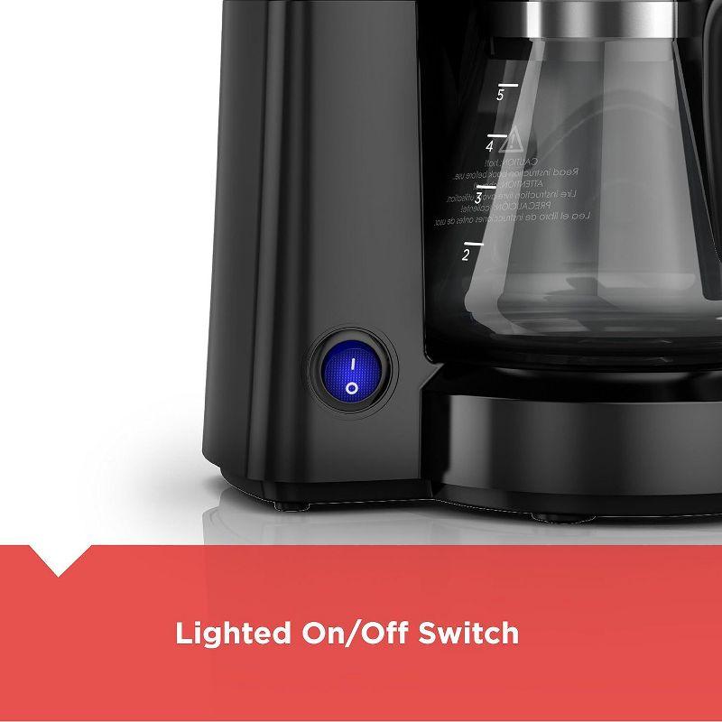 BLACK+DECKER 5-Cup Switch Coffee Maker