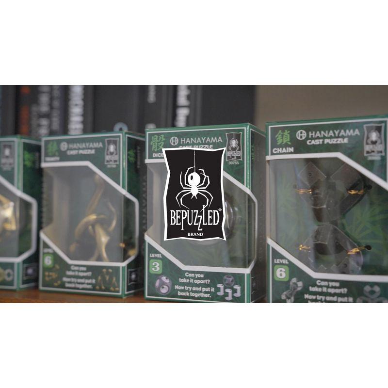 Bepuzzled Hanayama Level 4 Planet Cast Puzzle - 2pc