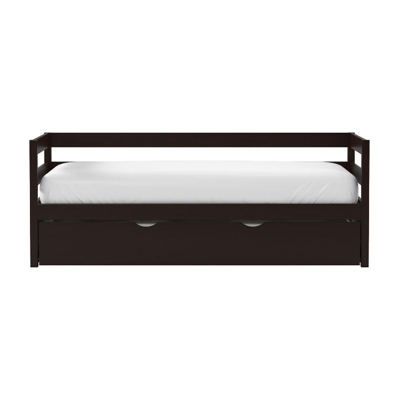 Hillsdale Furniture Twin Kids' Caspian Daybed with Trundle Chocolate