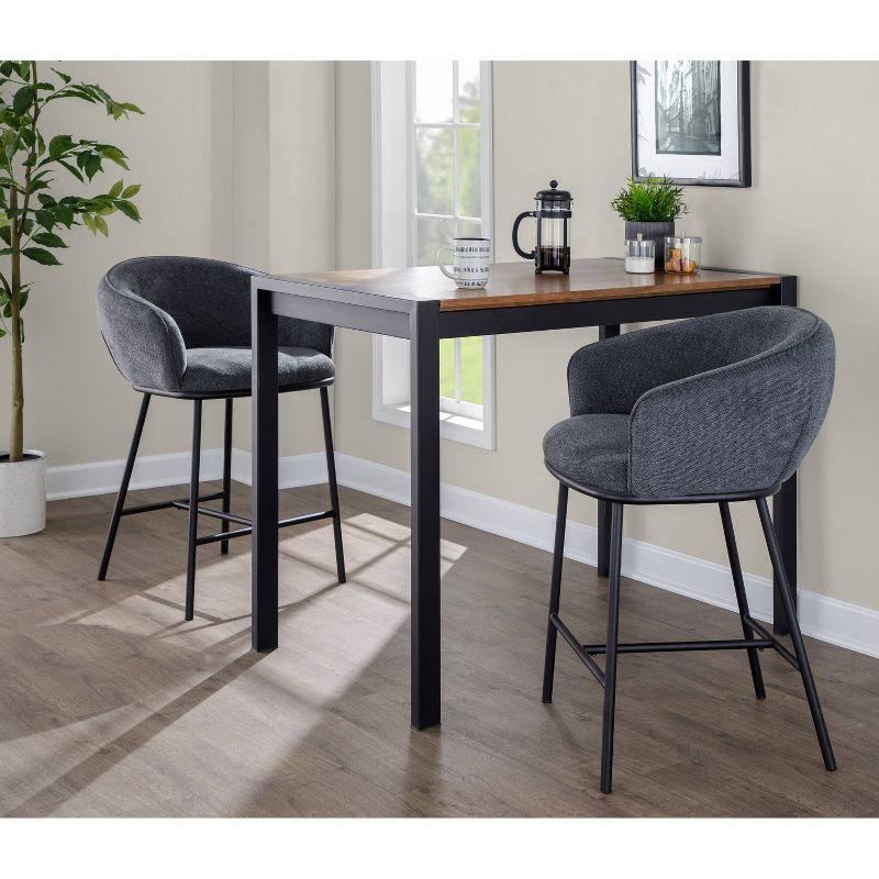 Set of 2 Ashland Counter Height Barstools - LumiSource