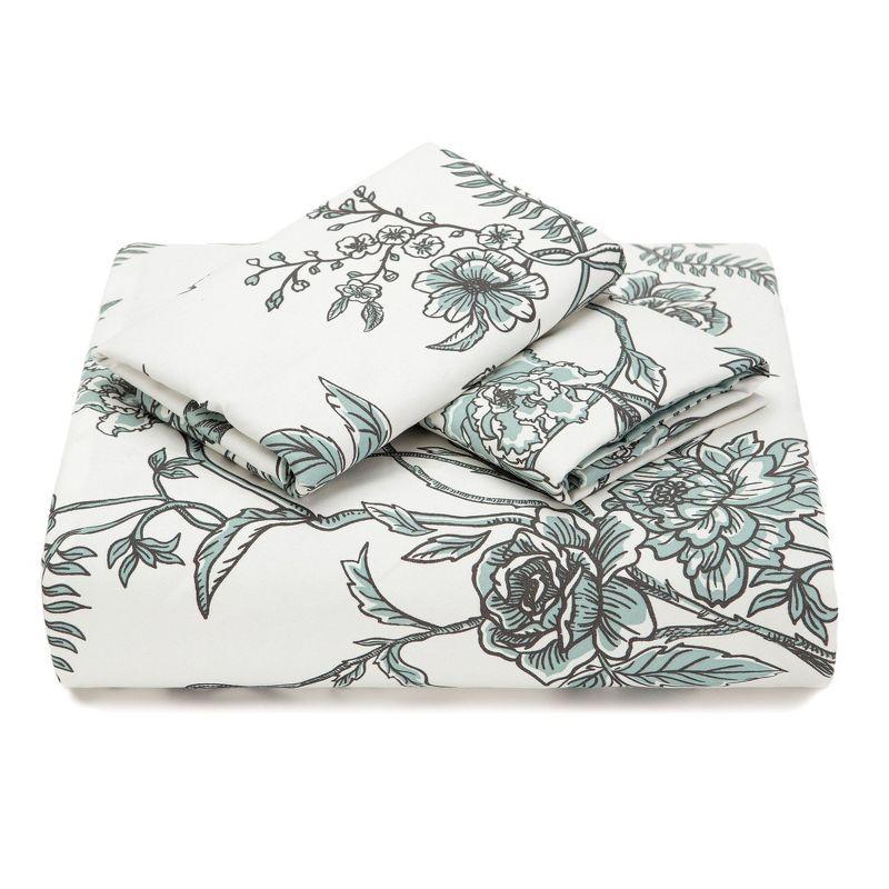 Chanasya Microfiber Reversible 3 Piece Duvet Cover Set