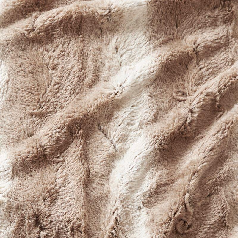 Madison Park Zuri Oversized Faux Fur Throw