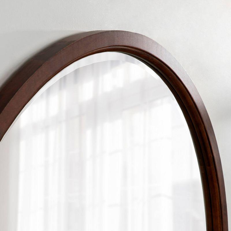 Hogan Round Framed Decorative Wall Mirror - Kate & Laurel All Things Decor