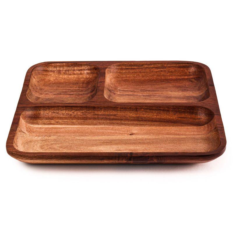 BergHOFF Acacia Acacia Wood 2Pc Cutting Board & Serving Tray, Brown