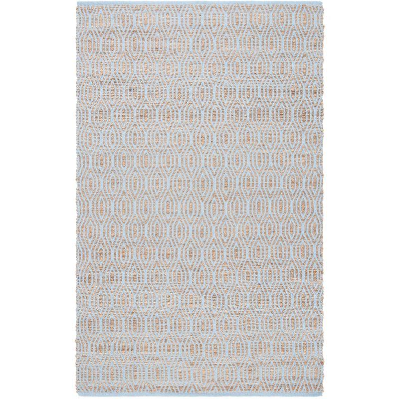 Bourne Hand Woven 80% Jute, 20% Cotton Geometric Rug