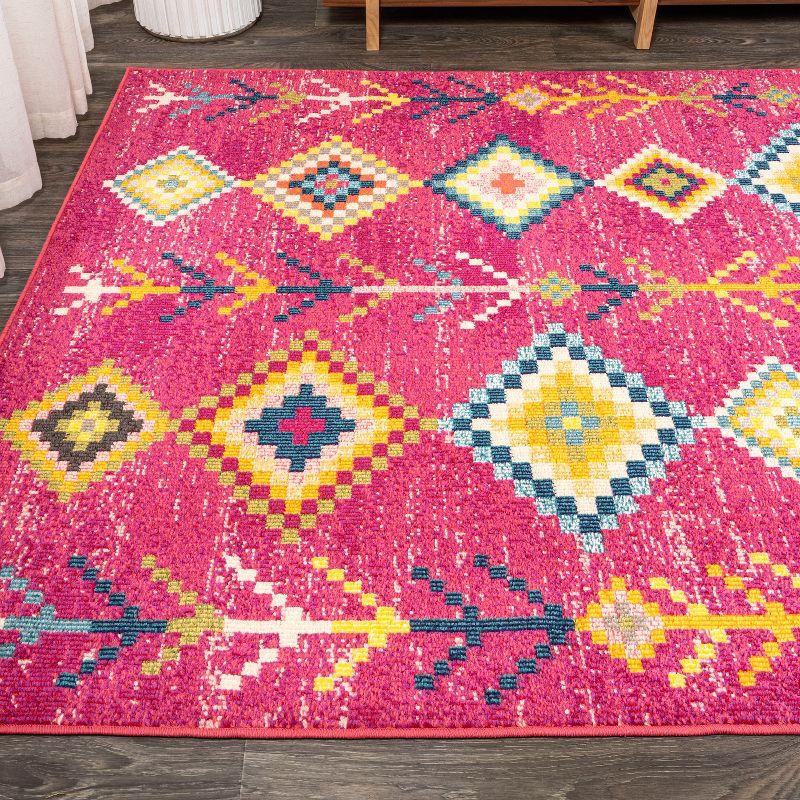 JONATHAN Y Love Geometric Area Rug