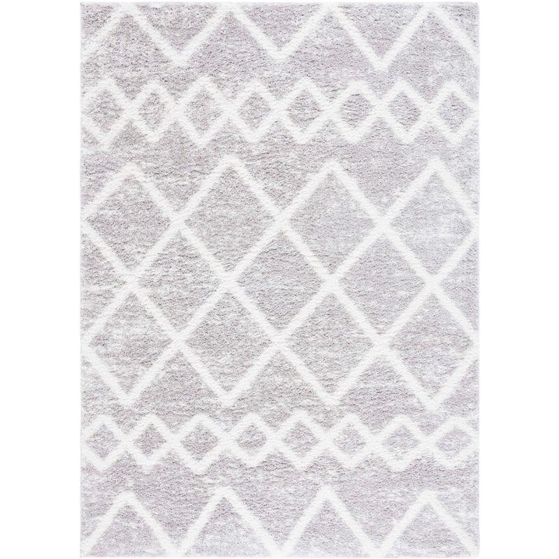 Berber Shag Performance Geometric Rug