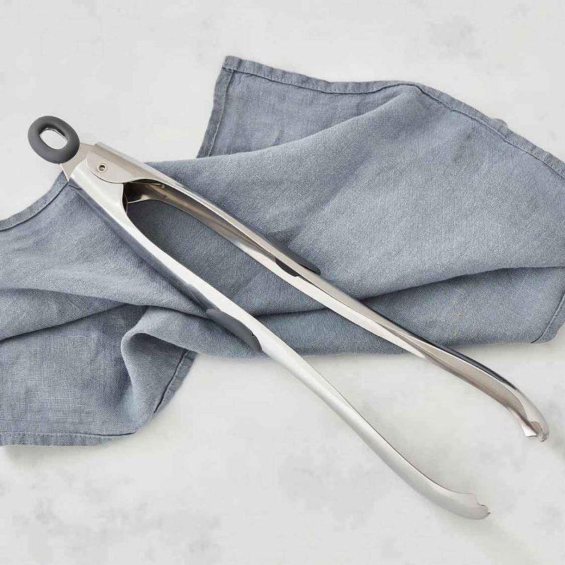 Nambe Curvo All-Purpose Tongs