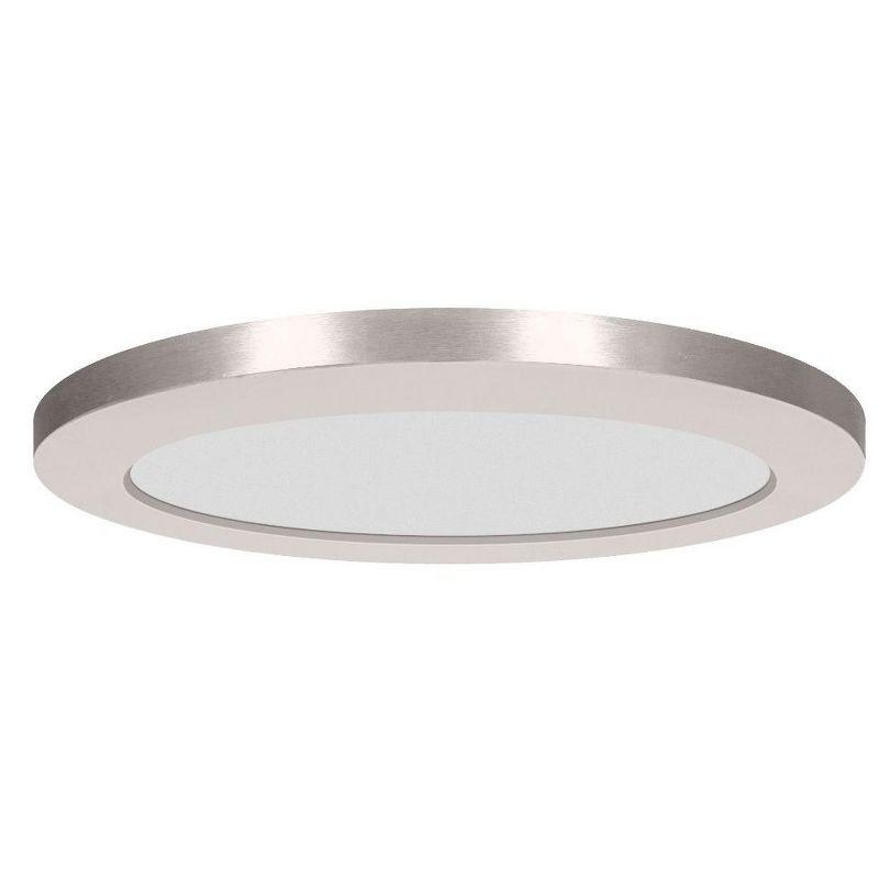 Access Lighting ModPLUS 1 - Light Flush Mount in  Brushed Steel