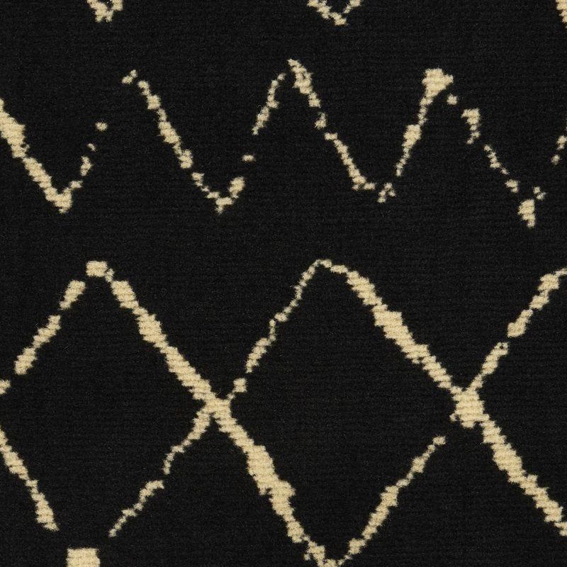 Nourison Grafix GRF04 Indoor Area Rug - Black 3'9" x 5'9"