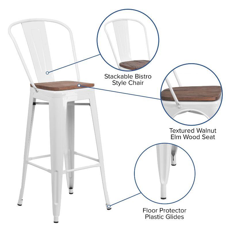 Steel Outdoor Stool