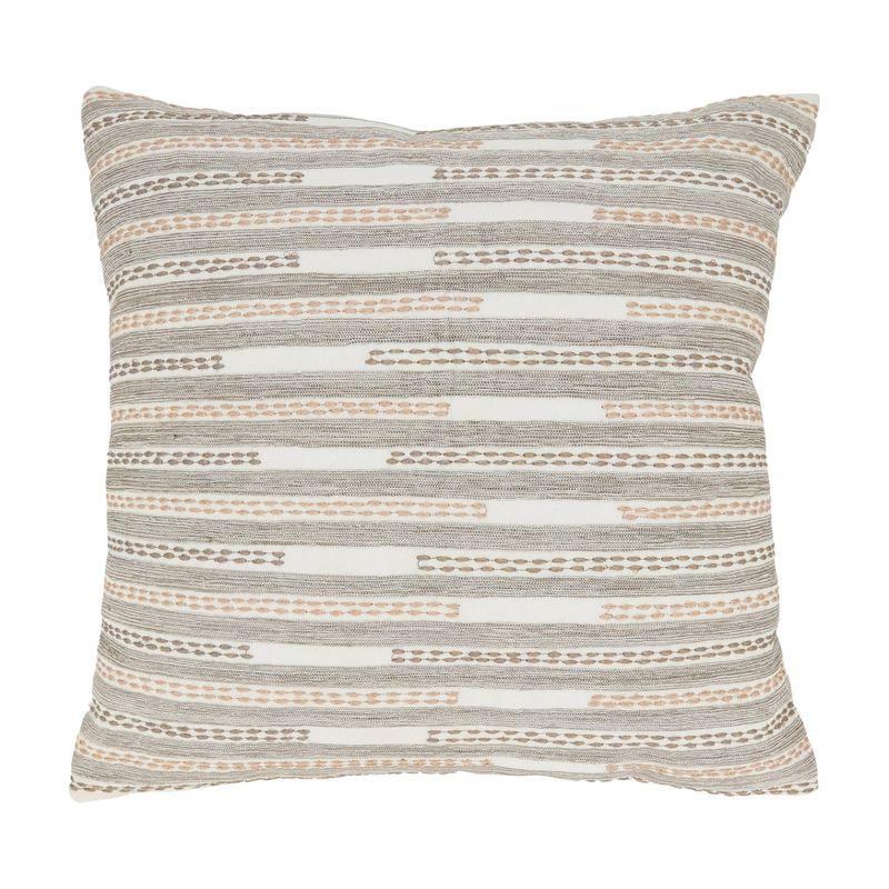 Renly Geometric Cotton Pillow Cover