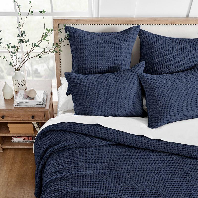 Mills Waffle Bedspread and Pillow Sham Set - Levtex Home