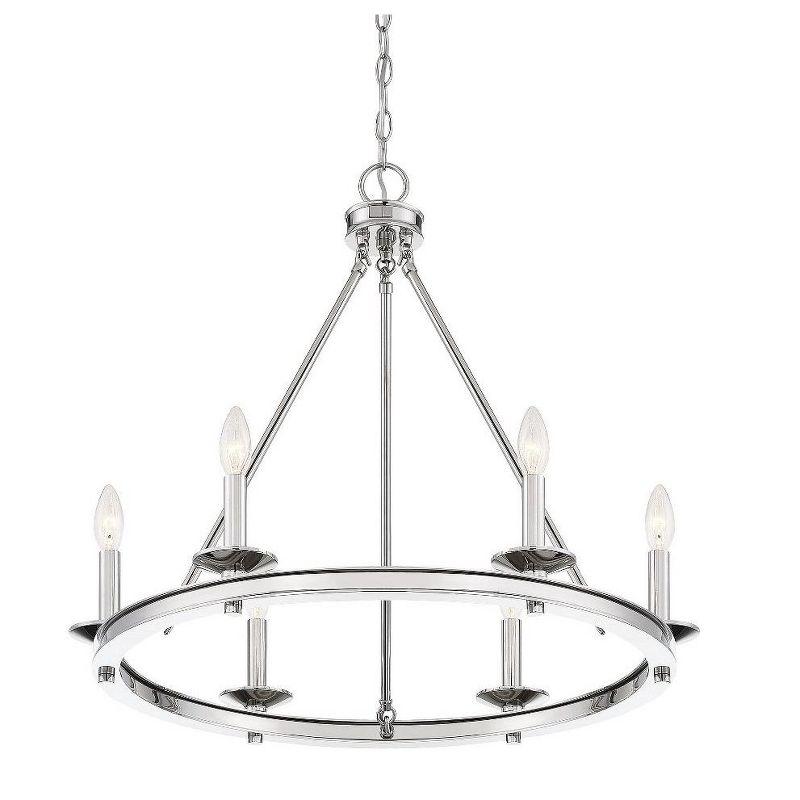 Savoy House Middleton 6 - Light Chandelier in  Matte Black