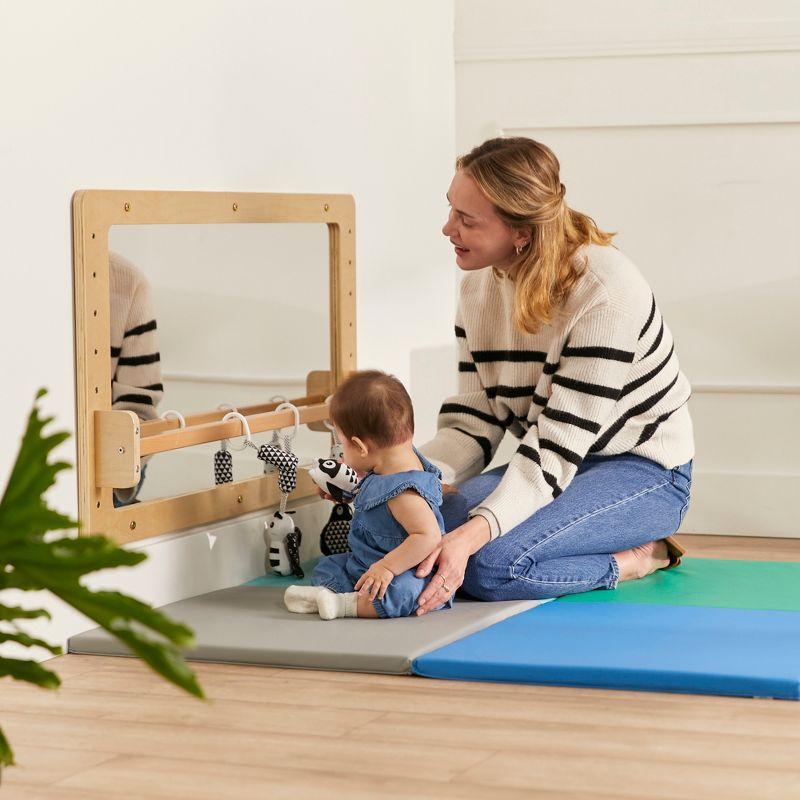 ECR4Kids Wall-Mounted Coordination Mirror, Balance Mirror