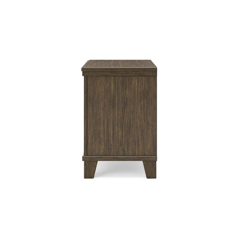 Shawbeck Brown 2-Drawer Transitional Nightstand