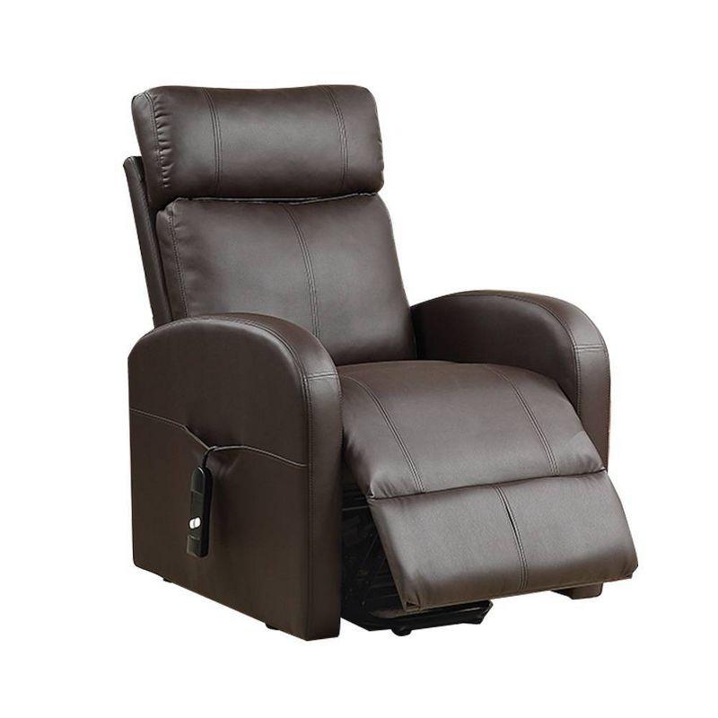 Ricardo 28.4" Wide Faux Leather Power Lift Assist Standard Recliner