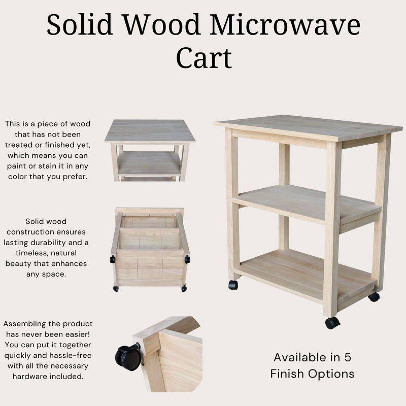 Addison Microwave Cart - International Concepts