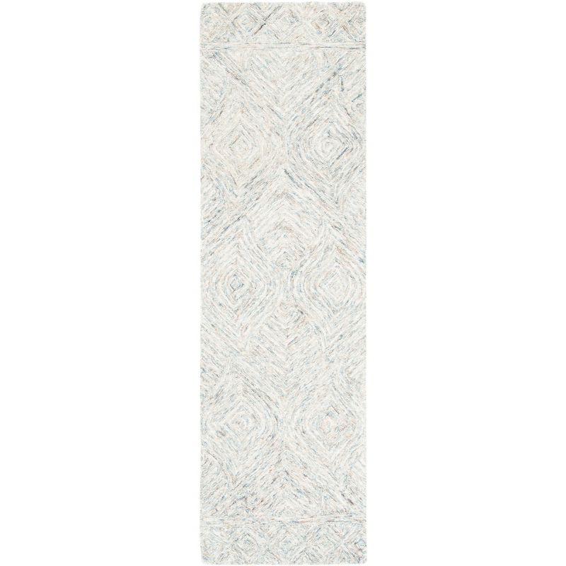 Ikat IKT703 Hand Tufted Runner Rug - Beige/Grey - 2'3"x8' - Safavieh