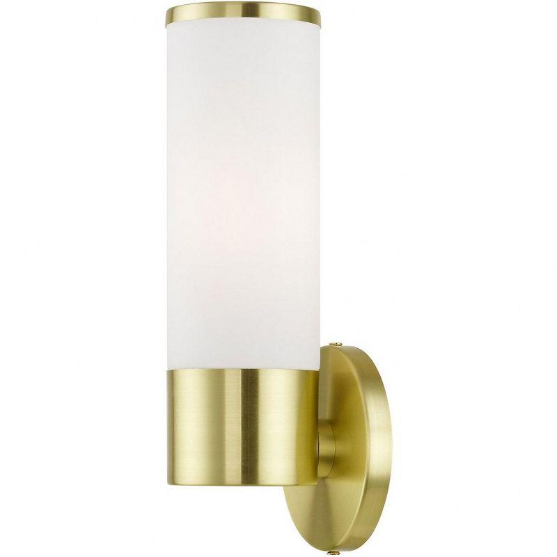 Livex Lighting Lindale 1 - Light Sconce in  Satin Brass