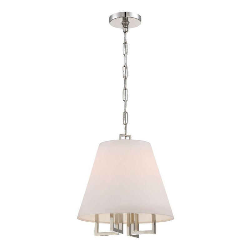 Crystorama Lighting Westwood 4 - Light Pendant in  Polished Nickel