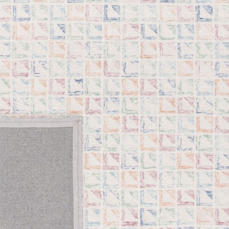 Rodeo Drive RD102 Hand Tufted Area Rug - Ivory/Blue - 3'x5' - Safavieh.
