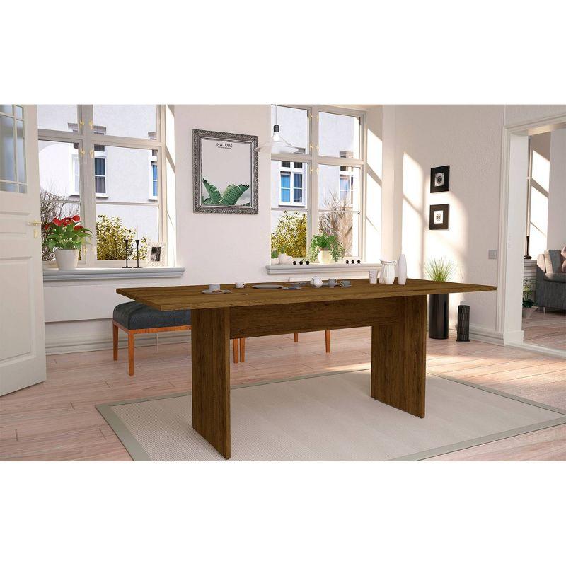 67.91" Rustic Natural Reclaimed Wood Dining Table