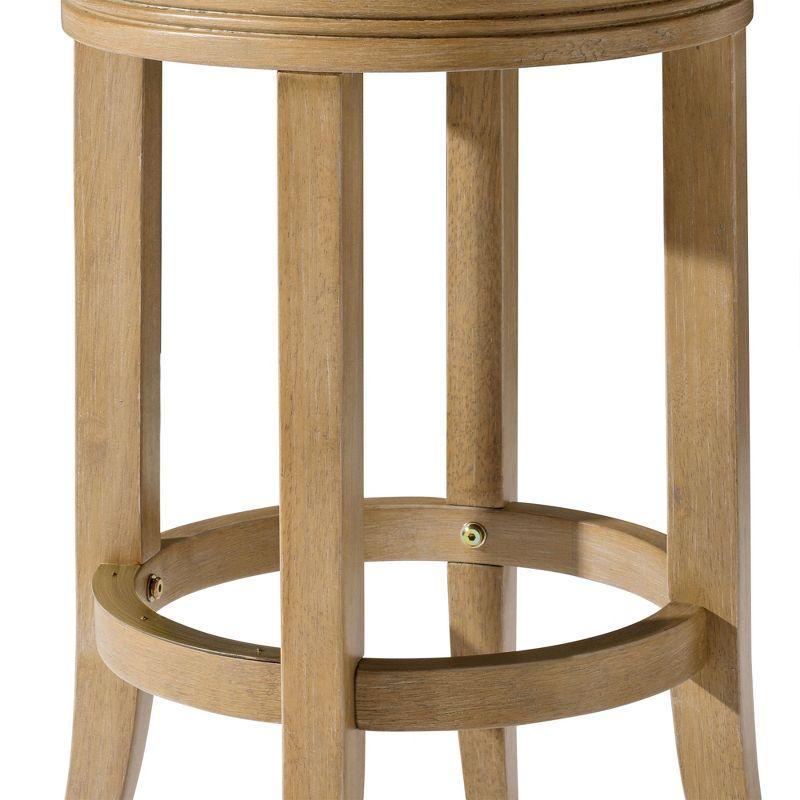 Maven Lane Maven Lane Eva Stool with Vegan Leather Upholstery