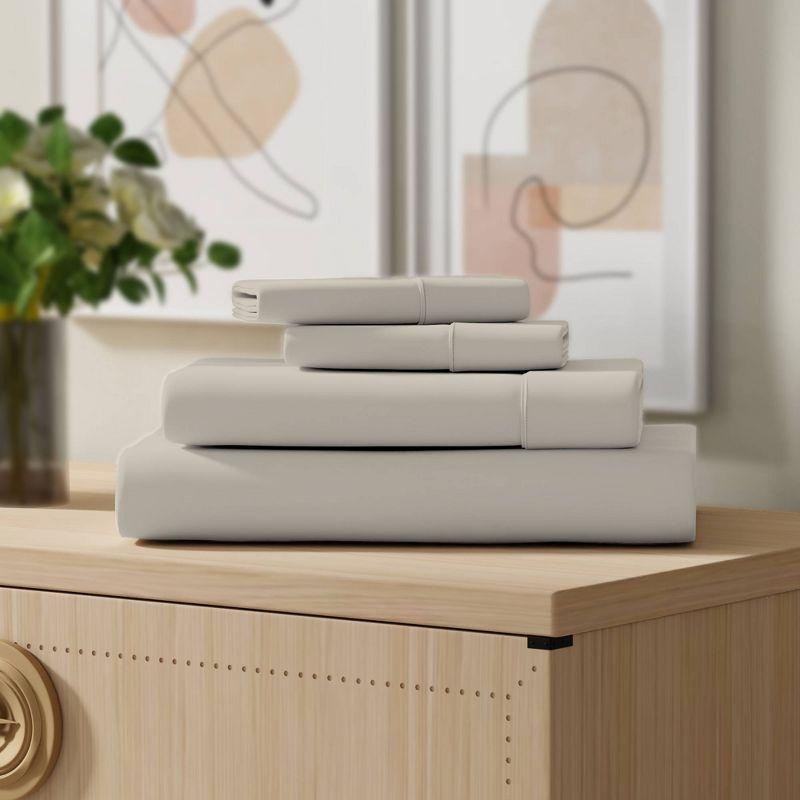 100% Cotton Percale Sheet Set - Color Sense