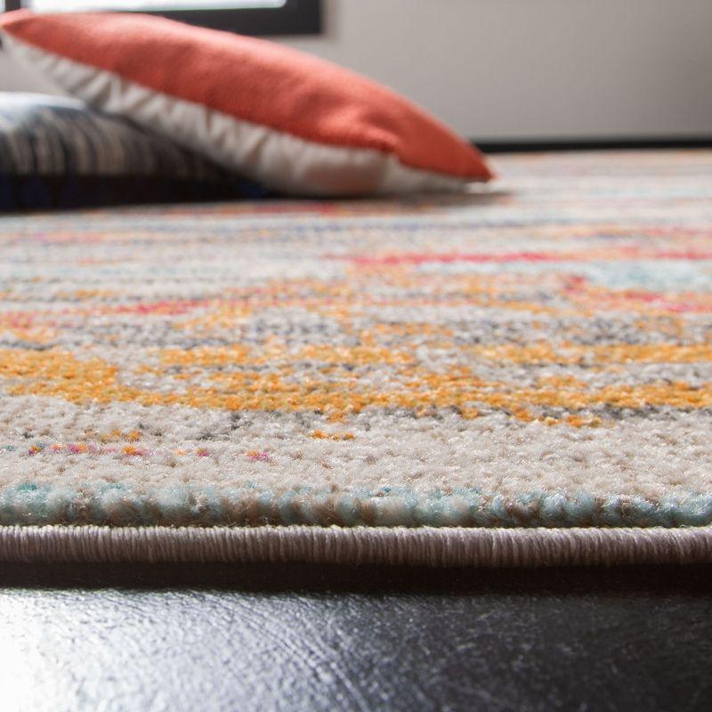 Madison MAD419 Power Loomed Indoor Area Rug - Ivory/Multi - 5'3"x7'6" - Safavieh