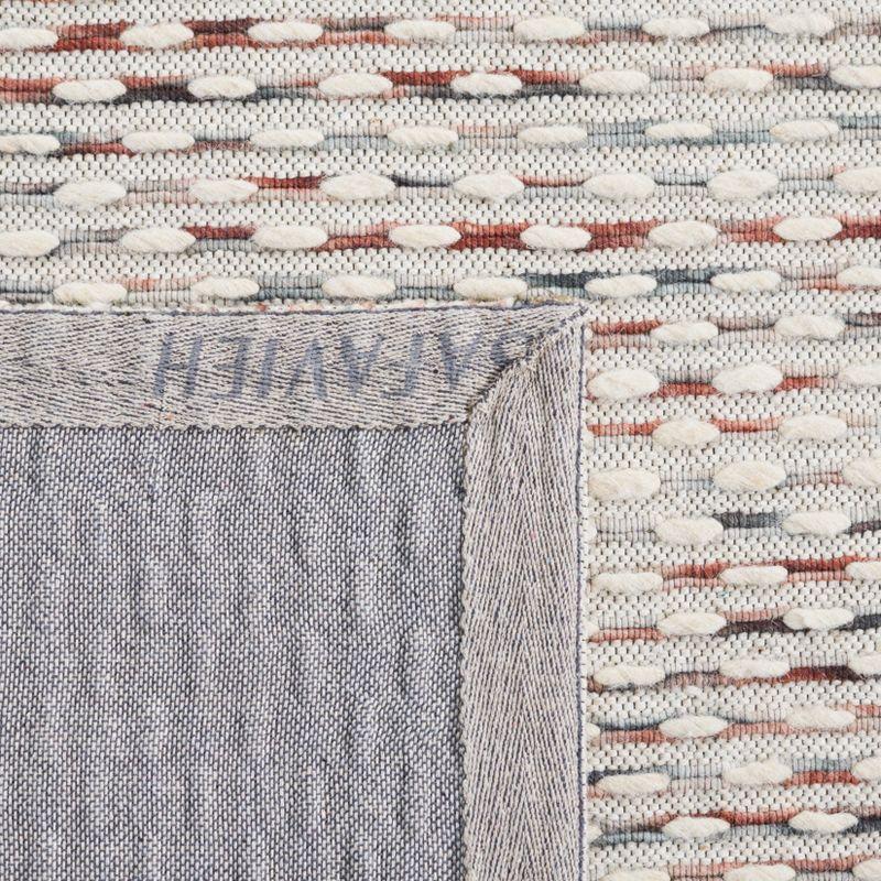 Marbella MRB158 Hand Woven Indoor Accent Rug - Beige/Rust - 3'x5' - Safavieh