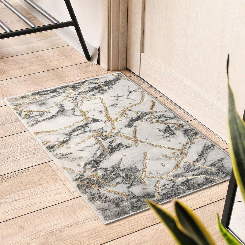 Luxe Weavers Marble Abstract Area Rug