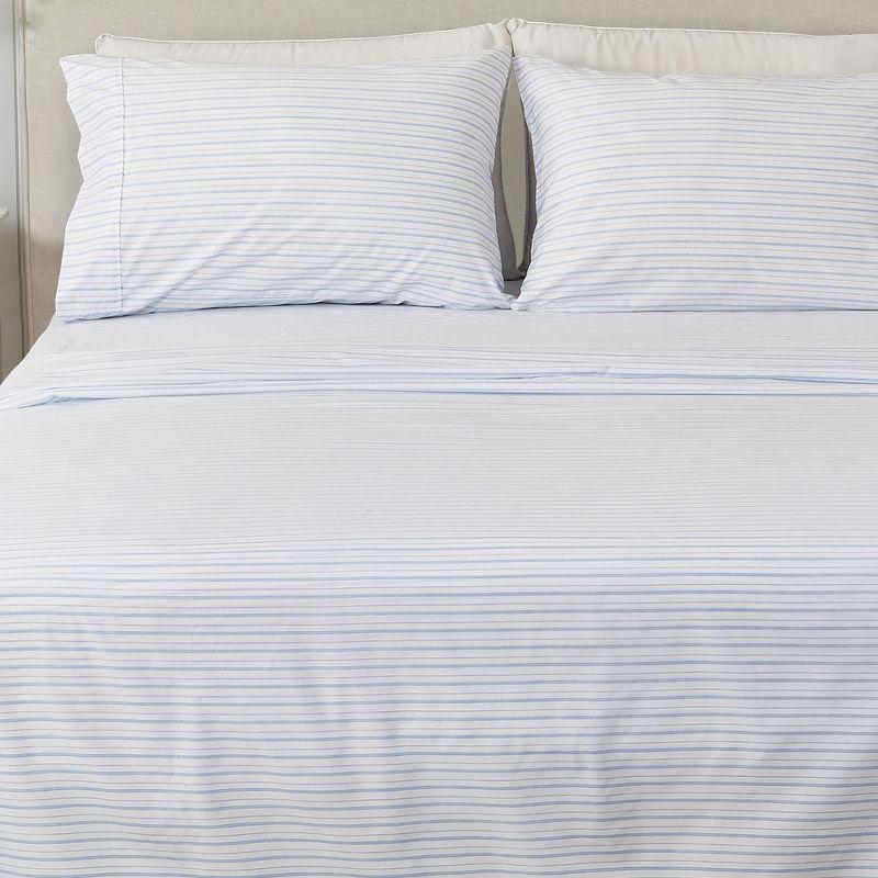 Striped Ultra-Soft Microfiber Sheet Set - Great Bay Home