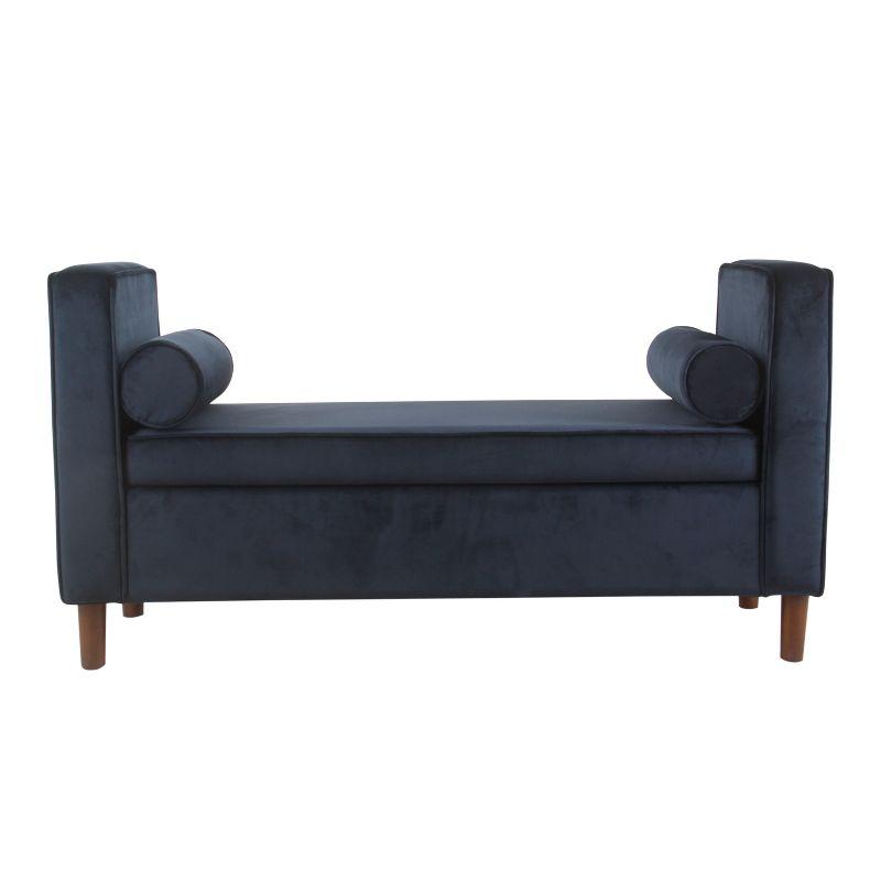 Kaj Velvet Storage Bench