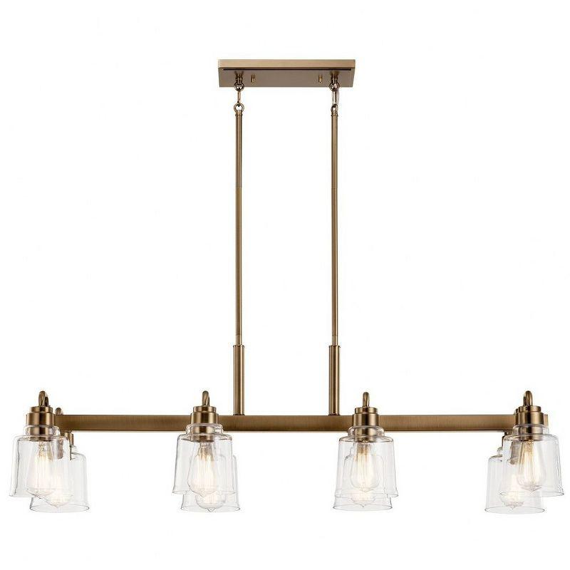 Kichler Lighting Aivian 8 - Light Chandelier in  Weathered Brass