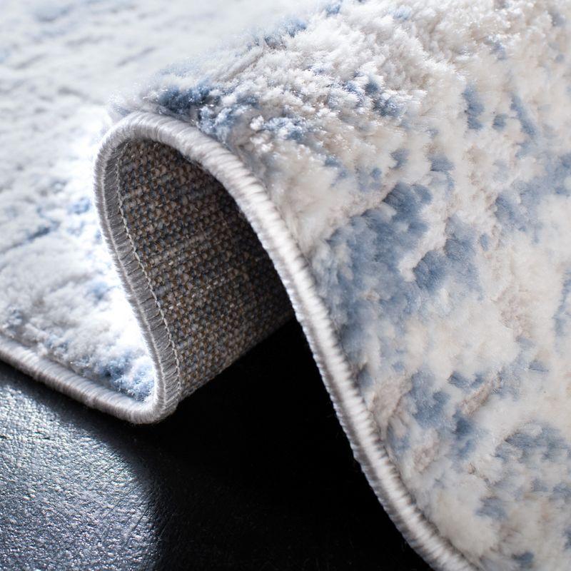 Amelia ALA700 Power Loomed Area Rug - Ivory/Blue - 8'x10' - Safavieh.