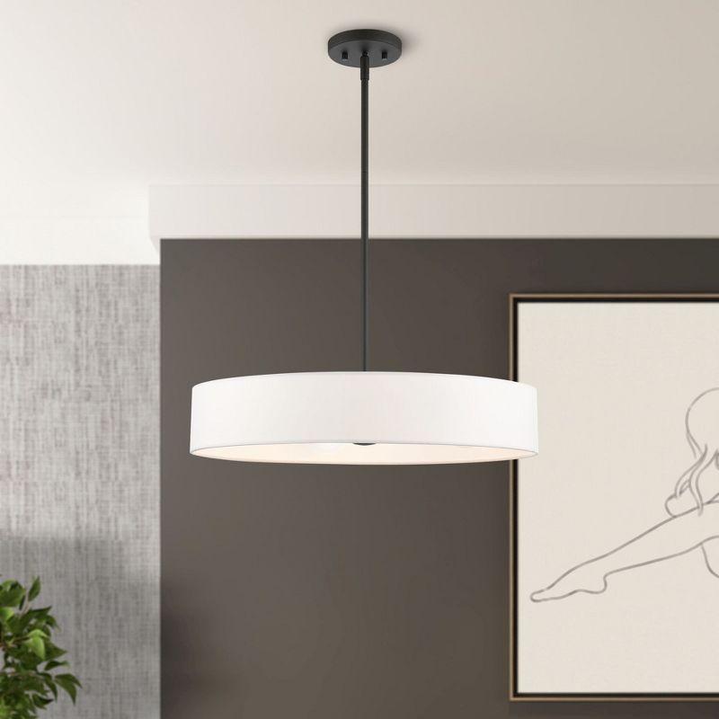 Lighting Lumens 4 - Light Drum Chandelier