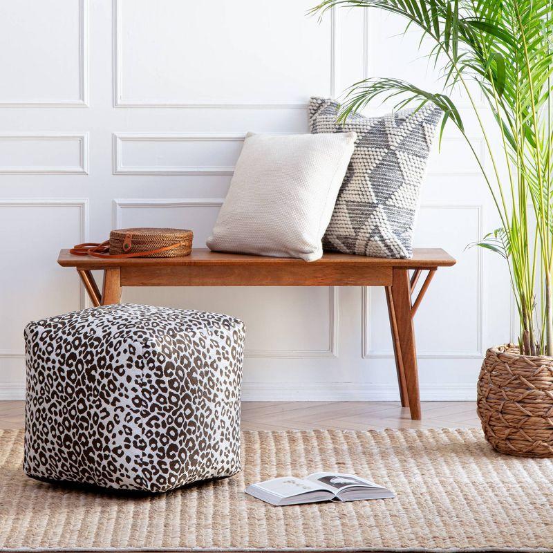 Amur Indoor/Outdoor Pouf - Anji Mountain