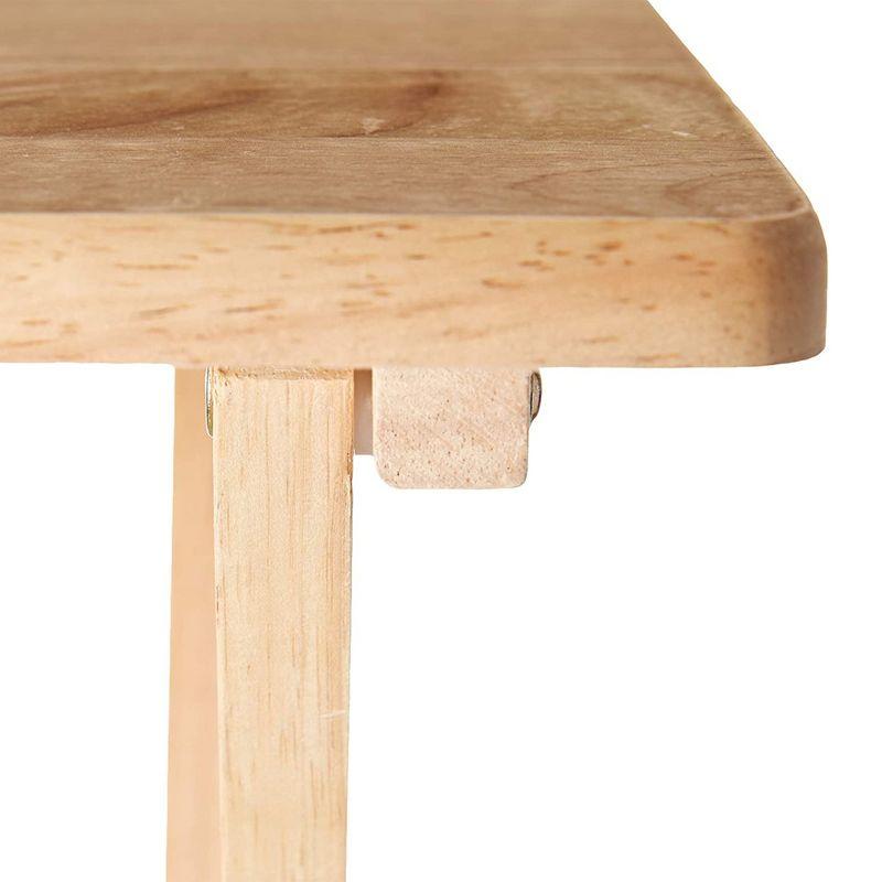 PJ Wood Tray Table (Set of 2)