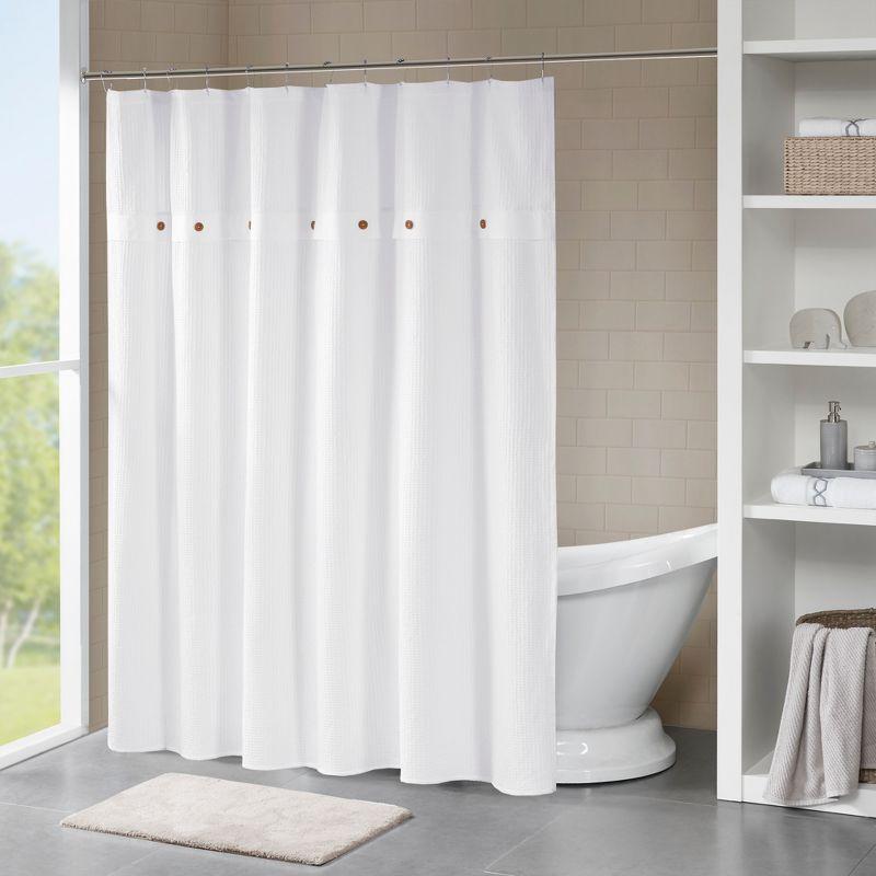 Marcus Cotton Shower Curtain