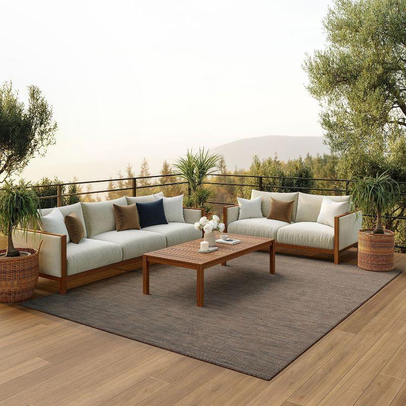 Nourison Positano POS01 Indoor/outdoor Area Rug - Natural 6' x 9'