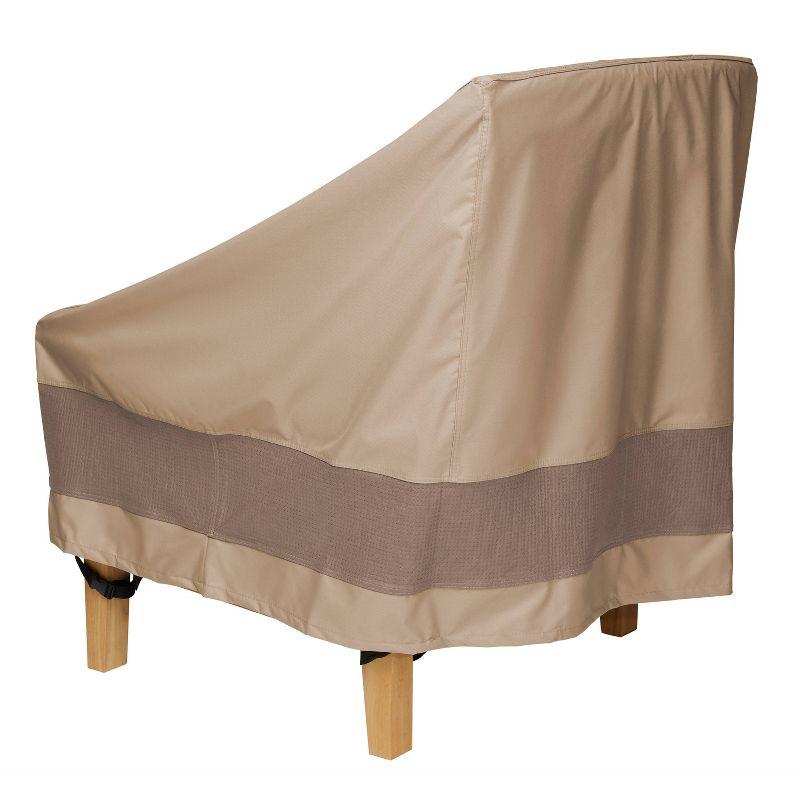 Duck Covers 38" Brown Elegant Waterproof Patio Chair Cover