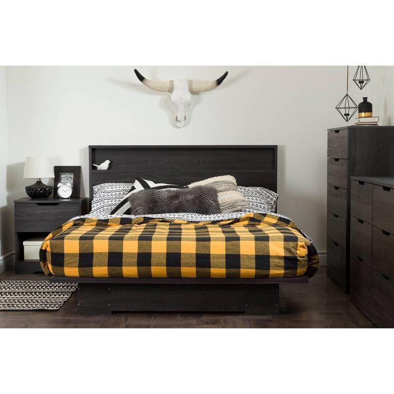 Holland Platform Bed And Headboard Set