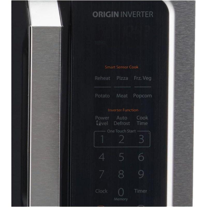 Toshiba TOSHIBA 1.6 Cu.ft Countertop Microwave Oven, Inverter, Smart Sensor, 13.6" Turntable, 1250W, Silver ML-EM45PIT(SS)