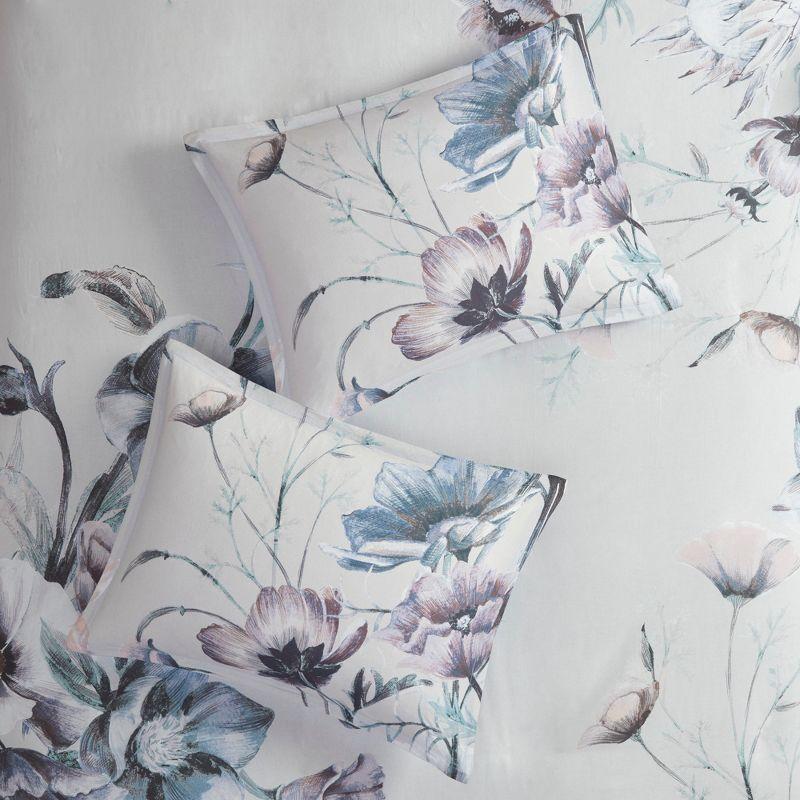 Madison Park Cassandra 3 Piece Cotton Duvet Cover Set