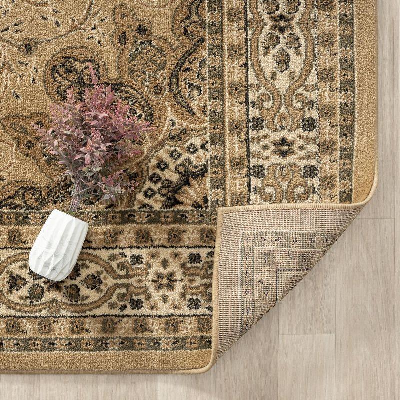 Luxe Weavers Oriental Floral Medallion Rug