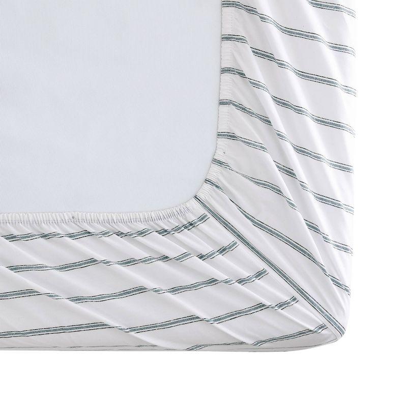 Printed Pattern Percale Cotton Sheet Set - Stone Cottage