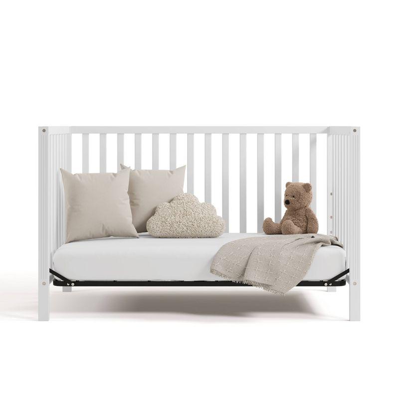 Storkcraft Morningside 5-in-1 Convertible Crib - White