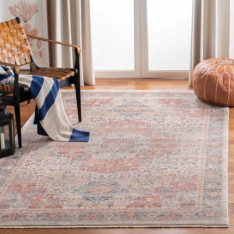 Kenitra KRA672 Power Loomed Area Rug - Ivory/Pink - 5'x8' - Safavieh.